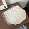 6102X Faixa Micro-Pressão Controle Abdominal Cintura Pequena Base Líquida Cintura Alta Controle Abdominal Roupa Íntima 100% Algodão Calcinhas Amigas da Pele Femininas
