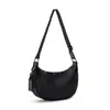 Bolso de mujer tipo dumpling de moda, elegante y versátil, bolso de hombro de alta gama resistente al agua, bolso cruzado para mujer
