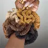 Diademas de Punto Puras Hechas a Mano Coreanas, Suaves Accesorios para el Cabello de Lana, Herramientas de Atado para el Cabello de Moda para Mujer Tejidas a Mano