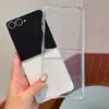 Funda Adecuada para Teléfono Móvil Samsung Zflip7 Transparente Silicona Blanda Carcasa Protectora Zflip6 Película Integrada Anti-Caída Z5