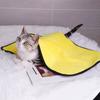 Toalla Absorbente para Mascotas Suministros de Baño para Perros y Gatos Toalla Absorbente Grande Toalla de Baño Suave Engrosada Toalla de Baño de Terciopelo de Coral