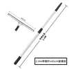 Limpiacristales de Acero Inoxidable 1.2m 2.4m Poste Telescópico de Aleación de Aluminio Aplicador de Agua Propiedad Limpiador de Cristales de Hotel Limpiador