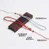 Cordón de Pulsera Tejido a Mano con Decoración Roja y Dorada, No se Desvanece Fácilmente, Adecuado para Artículos Culturales Antiguos y Llaveros