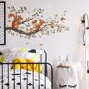 Comercio exterior ardilla rama dormitorio porche decoración del hogar pegatinas de pared autoadhesivas venta al por mayor transfronterizo