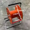 Carretel de Fio de Metal, Carretel de Arame de Ferro, Carretel Vazio, Carretel de Enrolamento, Carretel de Fio Manual, Eixo de Arame de Ferro, Roda em Forma de I, Enrolador de Fio, Ferro