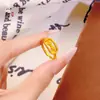 Anillo Pixiu de Latón Chapado en Oro para Atraer Riqueza para Mujeres, Nuevo Estilo Chino de Lujo Ligero, Diseño Versátil, Anillo Vajra Ajustable