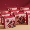 Caja Cuadrada Grande, Caja Portátil para Dulces de Boda, Caja de Dulces de Nicho de Alta Gama, Caja de Regalo, Empaque de Boda, Dulces con un Toque de Sofisticación, Compromiso