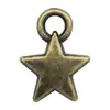 Set Mixto de 20 Colgantes Antiguos de Aleación Verde Serie Sol, Estrella y Luna para Pulseras, Collares y Accesorios de Joyería DIY