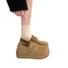 Zapatos Birkenstock para Mujer 2026 Nuevo Modelo de Otoño para Mujeres Pequeñas, Zapatos Casuales Cómodos de Suela Gruesa que Aumentan la Altura para Mujeres