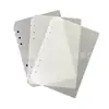 Separador de PP para libro de tarjetas A4A5A6 separador de cuaderno grueso recarga