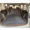 Capa de assento de carro impermeável em tecido Oxford para animais de estimação, armazenamento multifuncional, resistente à sujeira, resistente a arranhões, tapete para porta-malas de carro para animais de estimação, transfronteiriço