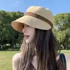 Boné de Baseball com Aba Estendida e Tela, Novo Estilo para Mulheres, Primavera e Verão, Circunferência da Cabeça Grande, Moderno e Versátil, Chapéu com Proteção Solar para Viagem ao Ar Livre