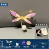 Pacote de Material DIY Madre pérola Conjunto Artesanal Presilha de Cabelo Borboleta Grampo de Cabelo Fragmentos de Concha Atividade de Aquecimento para Salão Contas de Madeira Não