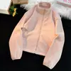 Jaqueta de esqui com forro interno feminino, roupas térmicas femininas, cardigã feminino estilo montanha, jaqueta de fleece, casaco de fleece polar dupla face feminino