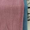 Tecido Misto de Linho Viscose Bambu Lavado Liso para Camisas Artísticas Retrô e Conjuntos de Calças Casuais