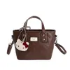 Bolsa Saco Texturizada Nova Moda Outono e Inverno Design de Nicho 2025 Bolsa Tendência Bolsa de Ombro Transversal Feminina