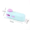 Mini Seladora de Lanches, Seladora Plástica Portátil Doméstica, Ferramenta de Selagem para Conservação de Sacos Plásticos de Alimentos, Seladora a Vácuo