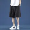 Verão Cor Sólida Simples All-match Explosivo Esportes grandes Shorts Soltos Estilo Coreano Calças Gelo Seda Respirável Shorts
