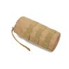 Bolsa para Accesorios Molle Bolsa para Botella de Agua Accesorio para Mochila Táctica Bolsa Lateral Tamaño de Bolsa Ajustable Cubierta para Botella de Agua para Deportes al Aire Libre