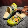 Zapatillas Deportivas de Jardín Modelo Nuevo 2026 Transfronterizas para Hombre, Zapatos de Playa Moldeados de una Sola Pieza Antideslizantes para Exteriores con una Sensación Suave al Caminar, Zapatos Casuales