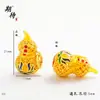 Esperando mucho tiempo no se desvanecerá oro accesorios diy calabaza auspiciosa Fulu calabaza colgante pulsera collar joyería colgante