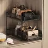 Organizador de cajón para bolsos en el armario, estante de almacenamiento, caja de almacenamiento, estante extraíble, vitrina, bolso colgante