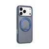 Adecuado para iPhone 18 Pro Max, funda de teléfono con soporte magnético de tacto suave mate, cubierta protectora anticaídas Apple 17 16