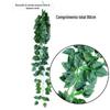 Simulação Planta Verde Rattan Simulação Planta Cesta de Parede Pendurada Diaolan Planta Falsa Rattan Videira Verdejante Flor Decorativa Parede