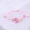 2025 Nuevo Pulsera de Animación de Dibujos Animados Regalo para Estudiante Femenina Estilo Coreano Simple Joyería de Cerámica de Jingdezhen Venta al por Mayor
