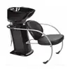 Salón de Peluquería Cama de Lavado Semi-reclinada Salón de Belleza Cama de Agua Pequeña Lavado de Cabello Estilo Japonés Silla de Lavado Sentado Barbería