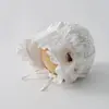 Chapéu de Bebê Primavera e Verão Estilo Fino Menina Proteção Solar Chapéu de Sol Bebê Borda de Renda Bordado Elegante Chapéu de Princesa