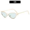 Nuevas gafas de sol de protección solar con forma de ojo de gato para hombres y mujeres, de moda transfronterizas entre Europa y Estados Unidos, gafas de sol con estilo antiguo y de moda, gafas de sol avanzadas.