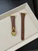 La nueva correa de cuero con hebilla en forma de C de Xiaoman Waist es compatible con Apple Watch Series 12, 11 y 10