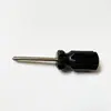Chave de fenda magnética forte com cabeça de rabanete cruzada 5.0 cabo cruzado cabo preto ferramenta de reparo cruzado acessórios
