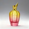 Botella de Perfume de Vidrio Colorido con Gradiente Elegante Lista para Usar del Fabricante Botella Vacía Spray de Presión de Bayoneta Logo Elegante