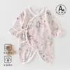 Macacão Body de Algodão Puro Sem Costura para Bebês Verão Outono Classe A para Meninos e Meninas Roupa de Casa Estilo Fofo ao Ar Livre Roupas de Borboleta