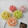 Molde de Silicona de Flor Tridimensional Flor de Loto Vela de Aromaterapia Yeso Resina Jabón Hecho a Mano Molde para Pastel de Fondant