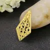 Peça de Ferro Padrão Totem Retangular Redondo Losango Embossado DIY Acessórios de Cabelo para Trajes Antigos Acessórios para Penteado de Noiva Material