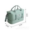 Bolsa de Armazenamento para Viagem com Grande Capacidade e Compartimento para Sapatos, Bolsa de Viagem que Pode Ser Acoplada a uma Mala de Rodinhas, Bolsa de Viagem, Bolsa de Ginástica, Compartimento Independente para Sapatos no Atacado
