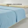 Colcha de Verano Refrigerante de Seda Clase A, Colcha Refrigerante de Seda Hielo de Nailon de Doble Cara para Aire Acondicionado, Colcha Delgada Lavable a Máquina Individual para Niños, Color Sólido