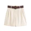 Estilo Europeu e Americano Popular na Amazon Aliexpress Tendência da Moda Versátil Multicor Gola Lapela Manga Curta Conjunto de Camisa e Shorts