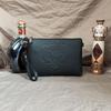Bolso cruzado para hombre Bolso de cuero con cabeza de tigre Bolso de mano Bolso multifuncional para hombre Bolso tipo sobre de gran capacidad Billetera larga Bolso para mujer
