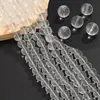 Vidrio Jade Geométrico Forma Especial Tridimensional Agujero Pasante con Cuentas DIY Hecho a Mano Casero Pulsera Collar Joyería con Cuentas Accesorios