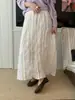 SUSAN 2026 Principios de Otoño Estilo Coreano Falda Suave de Cintura Alta Corte A con Textura Plisada T106h