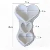 Molde de mousse amor francés de 8 pulgadas molde para pastel 15 amor molde de silicona para chocolate herramientas para hornear postres