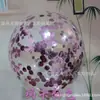 Globos Transparentes de 12 Pulgadas con Lentejuelas para Cumpleaños, Bodas, Globos con Confeti Color Oro Rosa, Suministros de Decoración, Globos con Lentejuelas