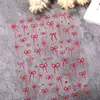 Adesivos de Unha de Laço Doce, Simples e Versáteis Laço DIY Acessórios de Adesivos para Nail Art Dh634
