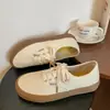 Zapatos de Lona Multicolor Nuevo Color 2022 para Mujer Estilo Coreano Ulzzang Flats Versátiles Estilo Preppy Flats Tenis de Estudiante