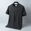 Fabricante Direto Verão Ins Simples Outro Manga Curta Tendência Masculina Versátil Respirável Jovem Gola Redonda Camisas Artísticas