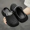 Zuecos para Hombre Transfronterizos, Nuevo Modelo de Verano, Súper Populares Zapatos de Agua de Doble Uso para Exteriores 3D, Sandalias de Playa, Medias Pantuflas de Punta Cerrada